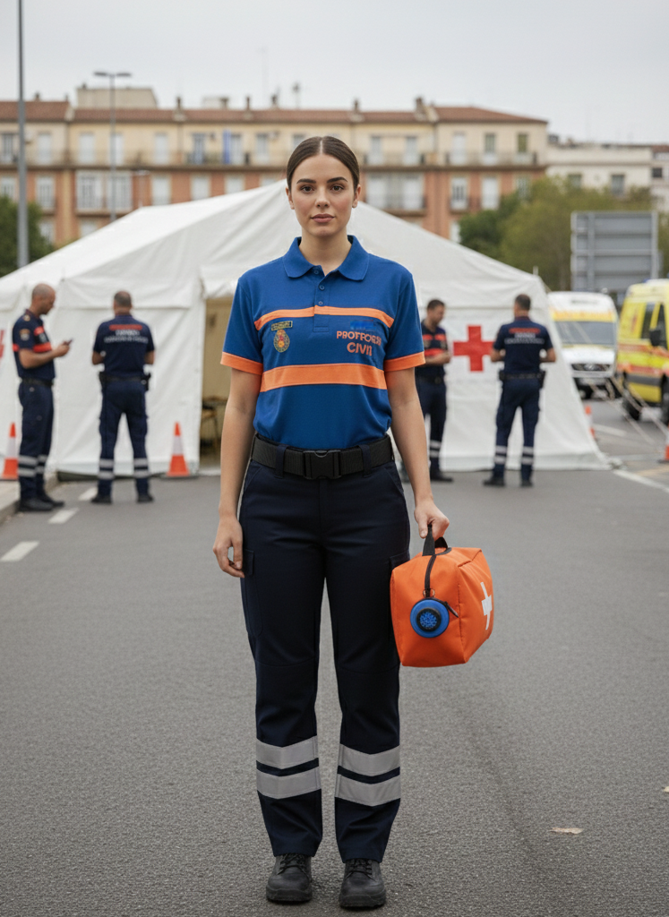 chica proteccion civil
